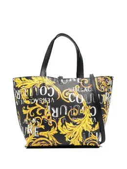 Versace Jeans Couture: Сумка-шоппер с принтом 