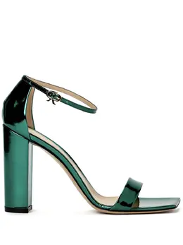 Gianvito Rossi: Зелёные сандалии 