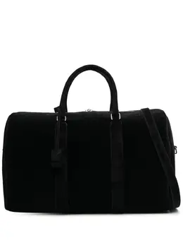 Saint Laurent: Чёрная спортивная сумка  Le Monogramme