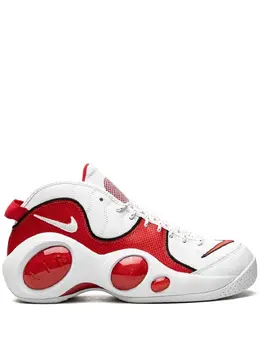 Nike: Белые кроссовки  Air Zoom