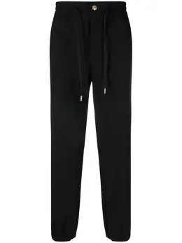 Versace Jeans Couture: Чёрные брюки 