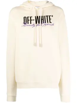 Off-White: Толстовка с принтом 