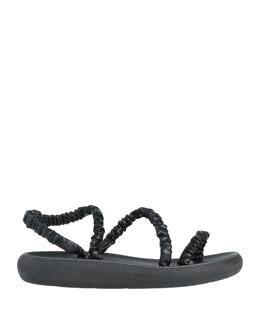 ANCIENT GREEK SANDALS: Чёрные сандалии 