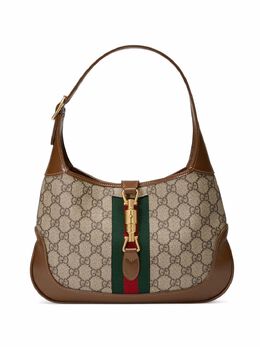 Gucci: Бежевая сумка  Jackie