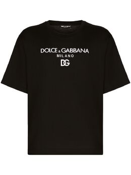 Dolce & Gabbana: Хлопковая футболка  T