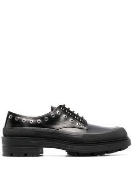 Alexander McQueen: Чёрные туфли Tread Slick