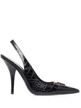 TOM FORD: Чёрные туфли  Logo