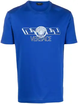 Versace: Футболка Medusa Head с принтом