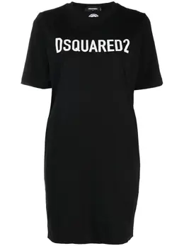 Dsquared2: Платье с принтом 