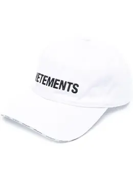 VETEMENTS: Белая кепка 