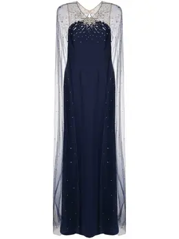 Jenny Packham: Плащ со стразами