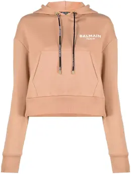 Balmain: Толстовка с принтом 