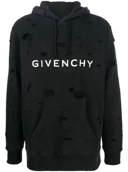 Givenchy: Чёрная толстовка 