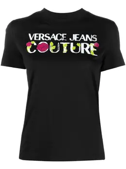 Versace Jeans Couture: Футболка с принтом 