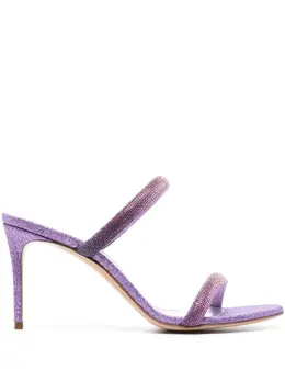 Casadei: Фиолетовые сандалии  Julia