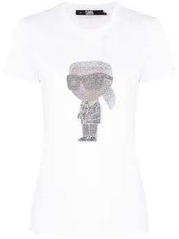 Karl Lagerfeld: Белая футболка 