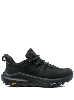 Hoka One One: Чёрные кроссовки 