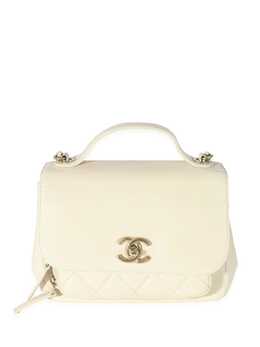 Chanel Pre-Owned: Белая сумка 