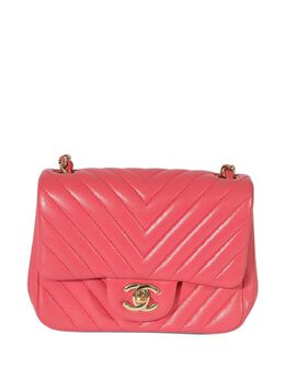 Chanel Pre-Owned: Розовая сумка 