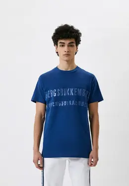 Bikkembergs: Синяя футболка 