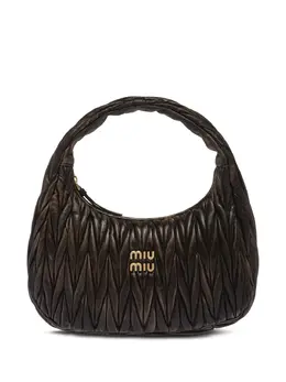 Miu Miu: Коричневая сумка 