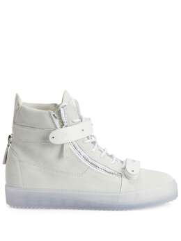 Giuseppe Zanotti: Белые кроссовки 