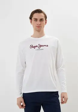 Pepe Jeans: Белый свитшот 