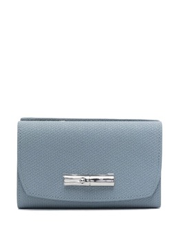Longchamp: Светлый кошелёк  Roseau