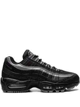 Nike: Чёрные кроссовки Air Max 95