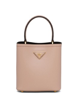 Prada: Бежевая сумка 