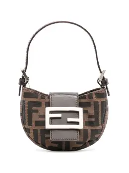 Fendi Pre-Owned: Коричневая сумка 