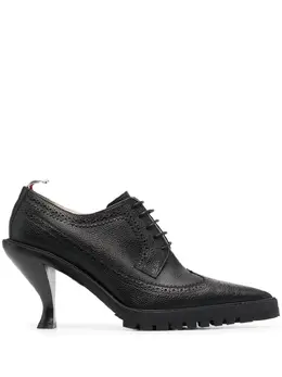 Thom Browne: Чёрные лоферы  Longwing