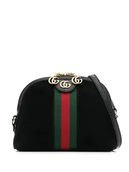 Gucci Pre-Owned: Чёрная сумка через плечо