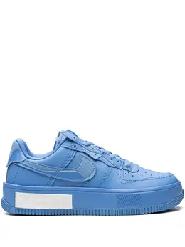 Nike: Голубые кроссовки  Air Force 1 Low