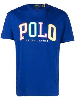 Polo Ralph Lauren: Голубая футболка