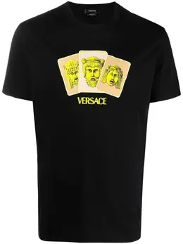 Versace: Футболка Medusa Head с принтом