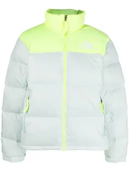 The North Face: Куртка Nuptse с принтом