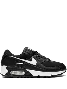 Nike: Чёрные кроссовки  Air Max 90