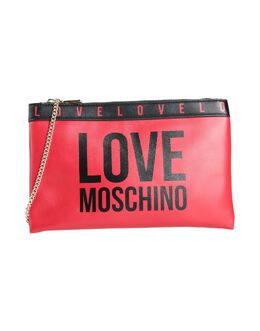 LOVE MOSCHINO: Красная сумка 