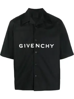 Givenchy: Рубашка с принтом 