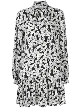 DVF Diane von Furstenberg: Платье с принтом 