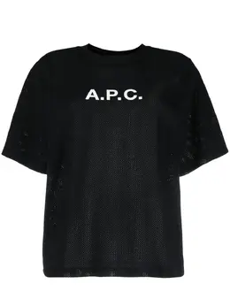 A.P.C.: Футболка с принтом