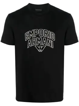 Emporio Armani: Футболка с принтом