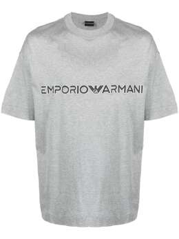 Emporio Armani: Футболка с принтом 