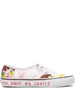 Vans: Белые кроссовки  Authentic