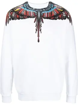 Marcelo Burlon County of Milan: Хлопковый свитшот 