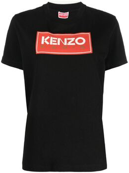 Kenzo: Хлопковая футболка Paris