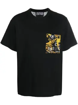 Versace Jeans Couture: Футболка с принтом 