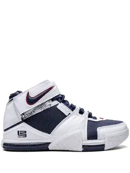 Nike: Синие кроссовки 
