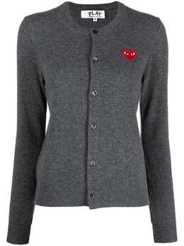 Comme Des Garcons Play: Кардиган Heart из шерсти